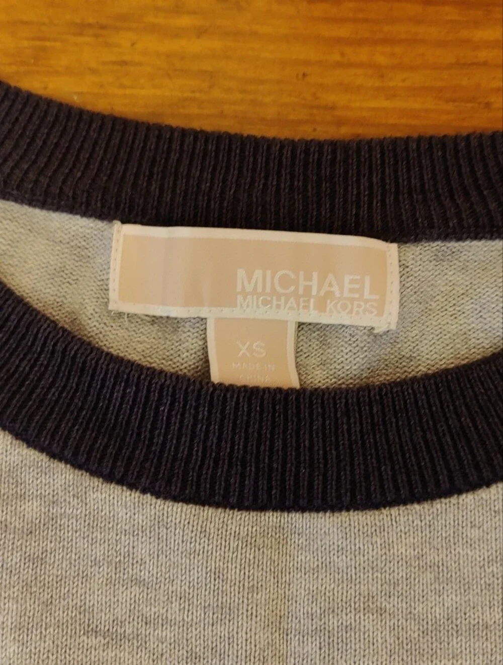 Michael Kors Stripe Crewneck Sweater